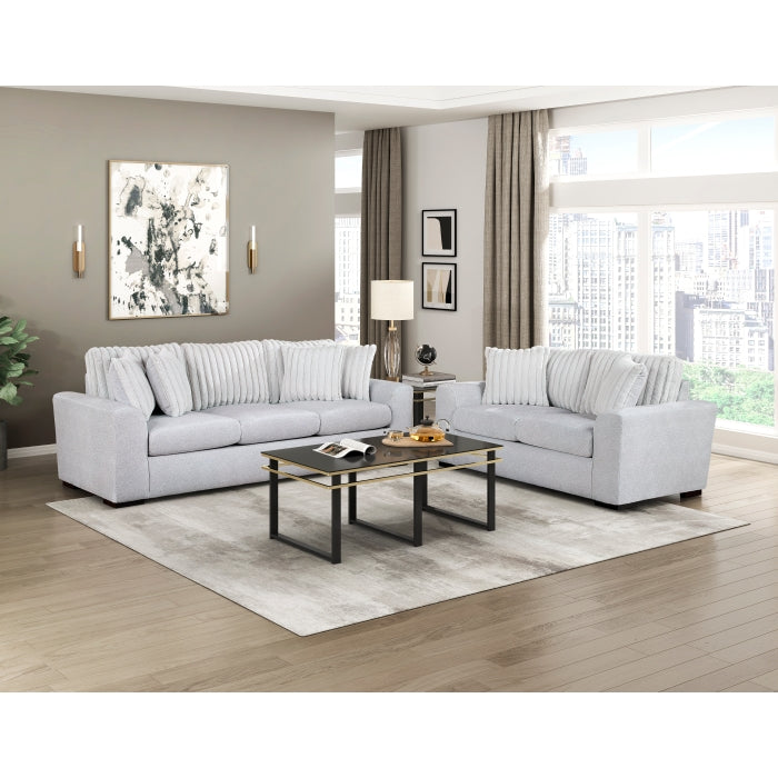 9720GRY-2 Love Seat - 9720GRY-2