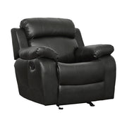 9724BLK-1 Glider Reclining Chair - 9724BLK-1