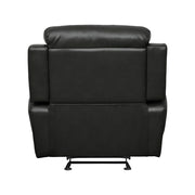 9724BLK-1 Glider Reclining Chair - 9724BLK-1