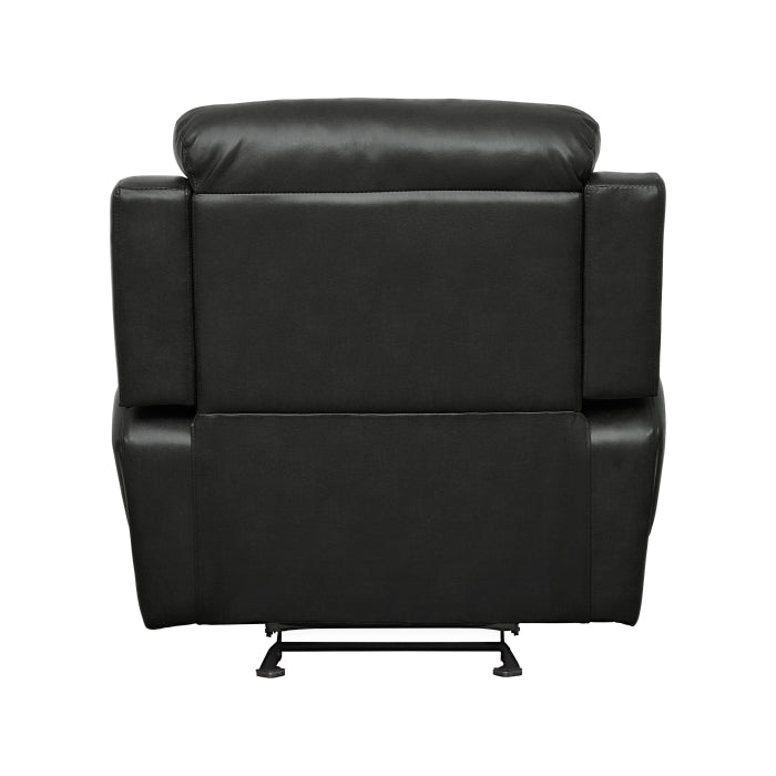 9724BLK-1 Glider Reclining Chair - 9724BLK-1