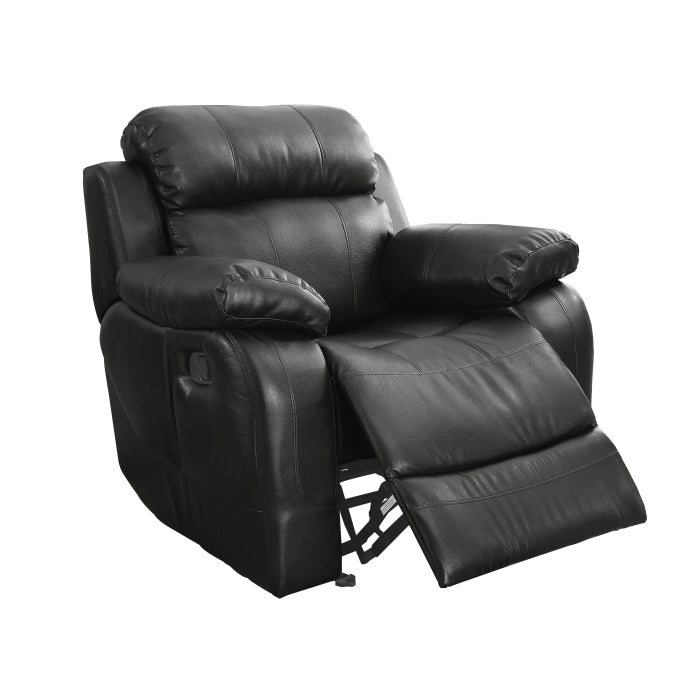 9724BLK-1 Glider Reclining Chair - 9724BLK-1