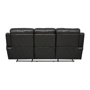 9724BLK*2 2pc Set: Sofa, Love - 9724BLK*2
