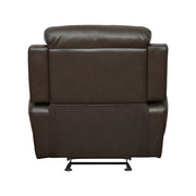 9724BRW-1 Glider Reclining Chair - 9724BRW-1