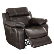 9724BRW-1 Glider Reclining Chair - 9724BRW-1