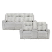 9728LGY*2 2pc Set: Sofa, Love - 9728LGY*2
