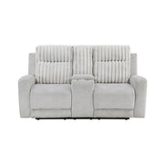 9728LGY*2 2pc Set: Sofa, Love - 9728LGY*2
