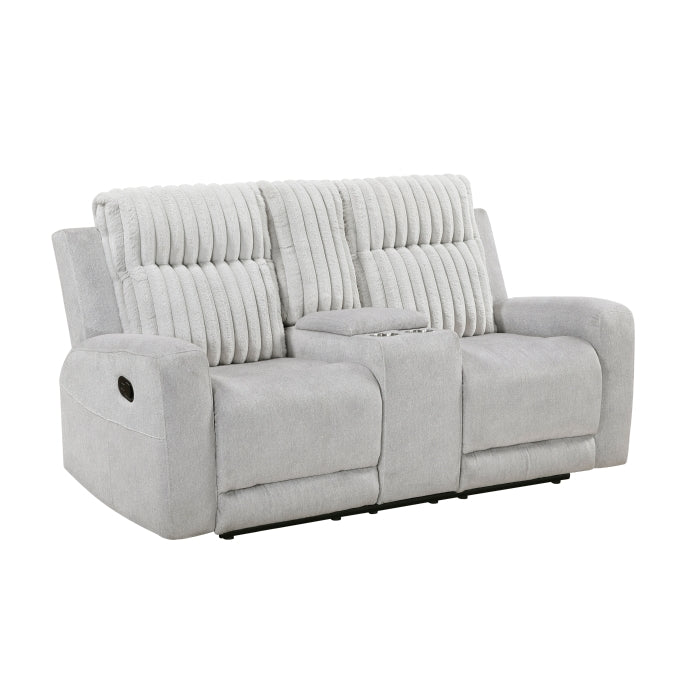 9728LGY*2 2pc Set: Sofa, Love - 9728LGY*2