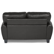 9734BK*2 2pc Set: Sofa, Love - 9734BK*2