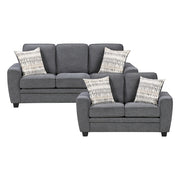 9745DG*2 2pc Set: Sofa, Love - 9745DG*2
