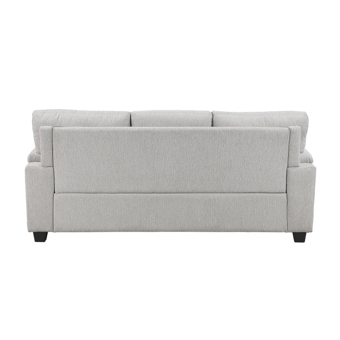 9746GY*2 2pc Set: Sofa, Love - 9746GY*2