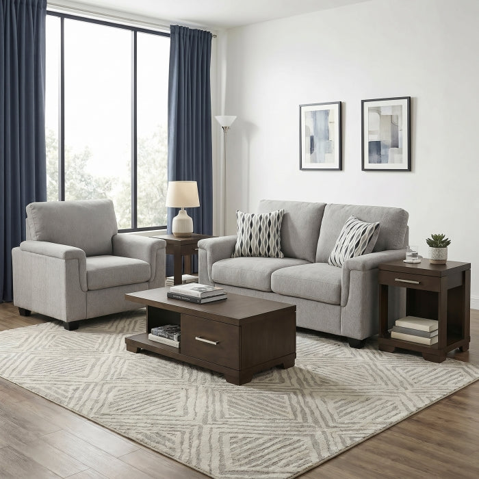 9746GY-2 Love Seat - 9746GY-2