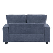 9747BU*2 2pc Set: Sofa, Love - 9747BU*2