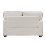 9748BEG*2 2pc Set: Sofa, Love - 9748BEG*2
