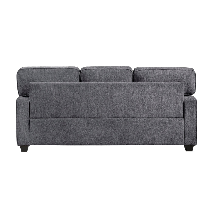 9748DGY*2 2pc Set: Sofa, Love - 9748DGY*2