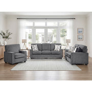 9748DGY-2 Love Seat - 9748DGY-2