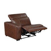 9790BRW-2CNPWH* (3)Power Double Reclining Love Seat with Center Console, Power Headrest and Charging Ports - 9790BRW-2CNPWH*