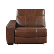 9790BRW*6LRRRPWH (6)6-Piece Modular Power Reclining Sectional with Power Headrests and Charging Ports - 9790BRW*6LRRRPWH