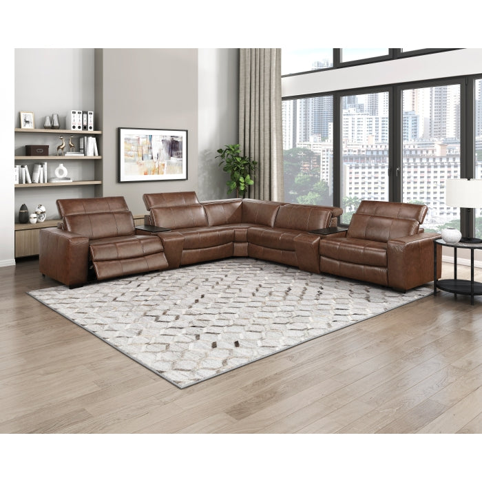 9790BRW-CR (4/6)Corner Seat - 9790BRW-CR