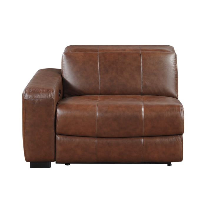 9790BRW-LRPWH (1/6)Power Left Side Reclining Chair with Power Headrest and Charging Ports - 9790BRW-LRPWH