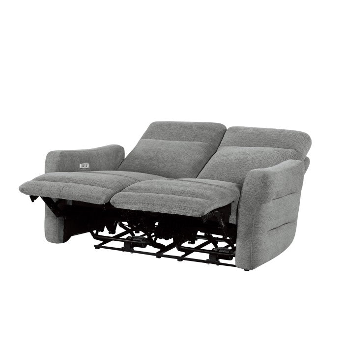 9804DV*2PWH 2pc Set: Sofa, Love (Power) - 9804DV*2PWH