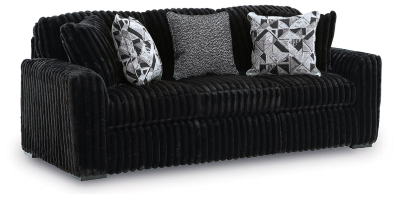 Midnight-Madness Onyx Sofa