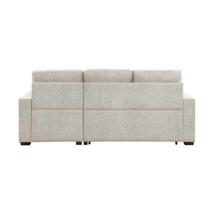 9816SN*2LLRC (2)2-Piece Sectional with Right Chaise, Pull-out Bed and Hidden Storage - 9816SN*2LLRC
