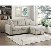 9816SN*2LLRC (2)2-Piece Sectional with Right Chaise, Pull-out Bed and Hidden Storage - 9816SN*2LLRC