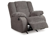 Tulen Gray Reclining Loveseat and Recliner -  Ashley - Luna Furniture