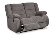 Tulen Gray Reclining Sofa, Loveseat and Recliner -  Ashley - Luna Furniture