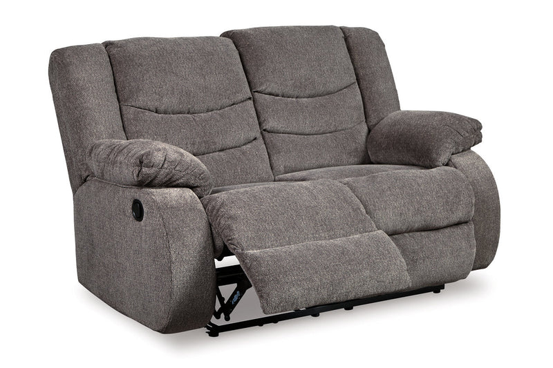 Tulen Gray Reclining Sofa, Loveseat and Recliner -  Ashley - Luna Furniture