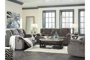 Tulen Gray Reclining Sofa, Loveseat and Recliner -  Ashley - Luna Furniture