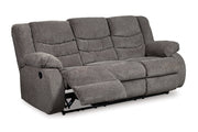 Tulen Gray Reclining Sofa, Loveseat and Recliner -  Ashley - Luna Furniture