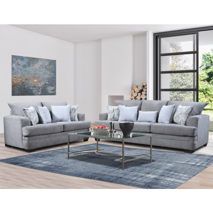 99001SN-2 Love Seat with Pillows - 99001SN-2