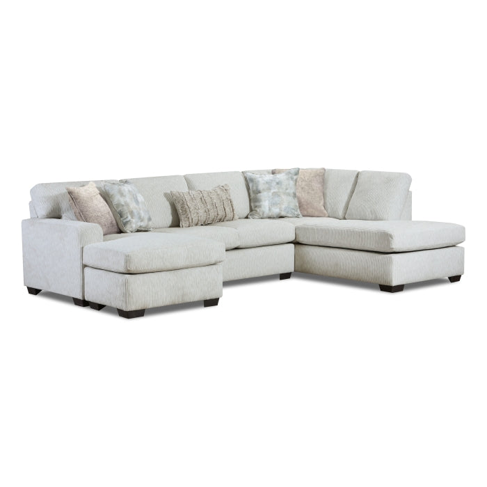 99003CSM*SC (2) 2-Piece Sectional with Pillows - 99003CSM*SC