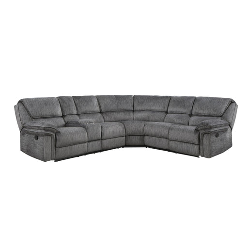 9913*32LCN2R (3)3-Piece Reclining Sectional with Left Console - 9913*32LCN2R