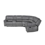 9913*32LCN2R (3)3-Piece Reclining Sectional with Left Console - 9913*32LCN2R