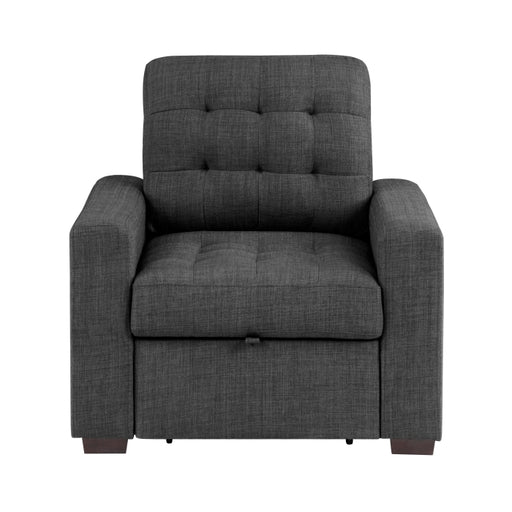 9916DG-1 Chair with Pull-out Ottoman - 9916DG-1