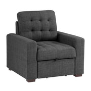 9916DG-1 Chair with Pull-out Ottoman - 9916DG-1