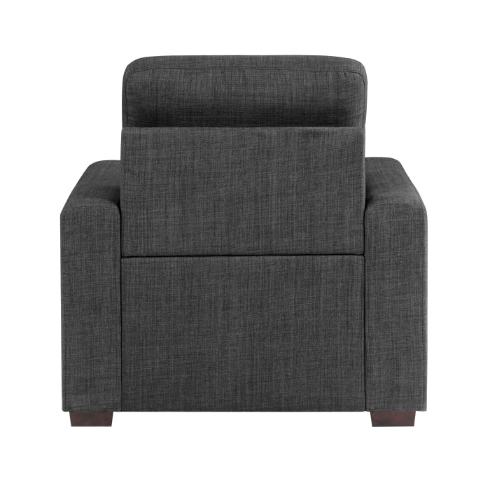 9916DG-1 Chair with Pull-out Ottoman - 9916DG-1