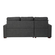 9916DG*2LCRL (2)2-Piece Sectional with Pull-out Bed and Left Chaise with Hidden Storage - 9916DG*2LCRL