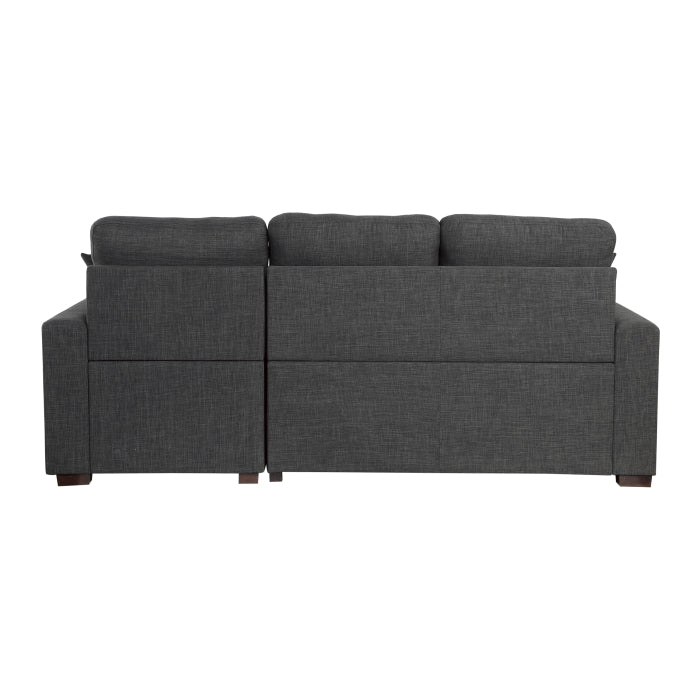 9916DG*SC (2)2-Piece Sectional with Pull-out Bed and Right Chaise with Hidden Storage - 9916DG*SC