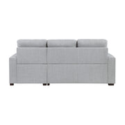 9916GY*2LLRC (2)2-Piece Sectional with Pull-out Bed and Right Chaise with Hidden Storage - 9916GY*2LLRC