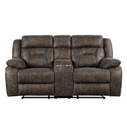 9989DB-2 Double Reclining Love Seat with Center Console - 9989DB-2