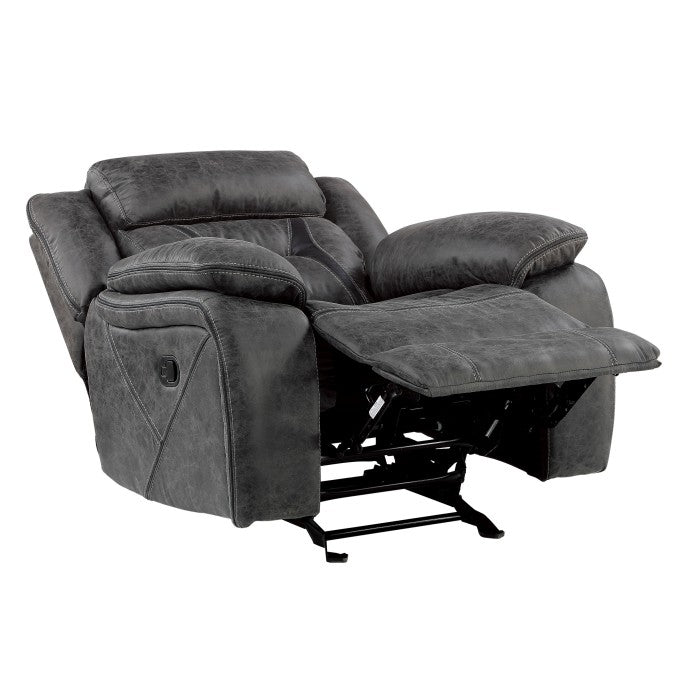 9989GY-1 Glider Reclining Chair - 9989GY-1