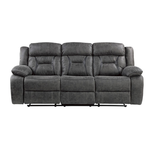 9989GY-3 Double Reclining Sofa - 9989GY-3