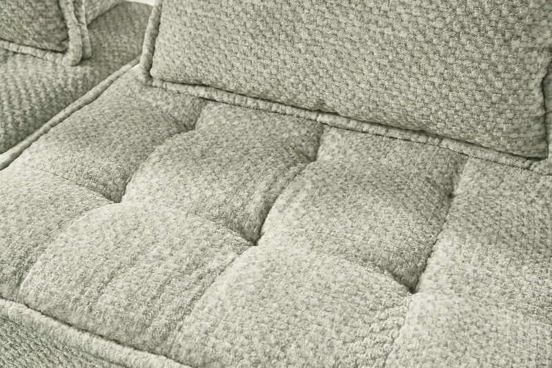 Bales Taupe 4-Piece Modular Sectional -  Ashley - Luna Furniture