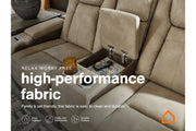 Next-Gen DuraPella Sand Power Reclining Sofa and Loveseat -  Ashley - Luna Furniture
