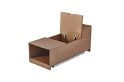 Atlanta Pearl 4-Piece Modular Sleeper Sectional from Bellona - Luna Furniture