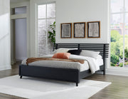 Danziar Black Slat Panel Bedroom Set from Ashley - Luna Furniture