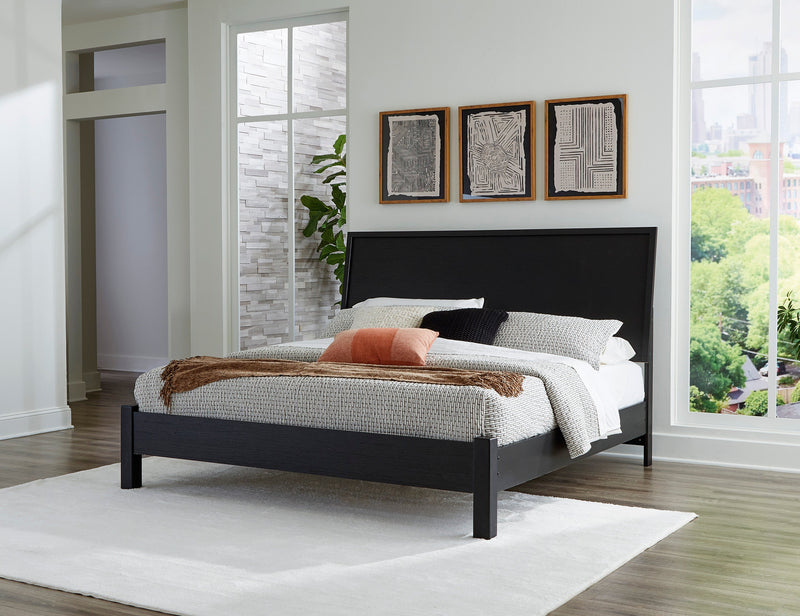 Danziar Black Bedroom Set from Ashley - Luna Furniture